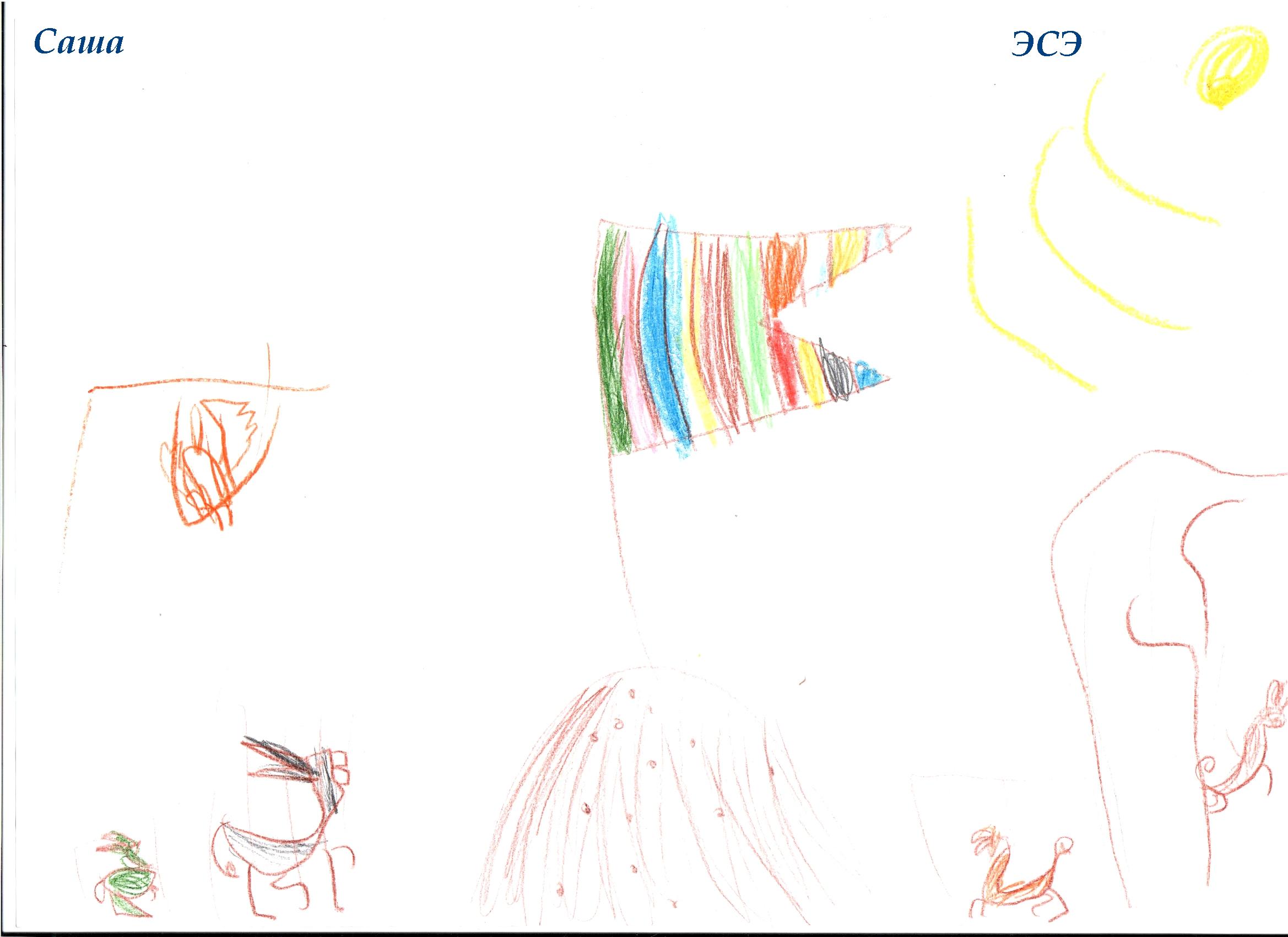 НИИ Соционики. Диагностика детей дошкольного возраста. Рисунок ЭСЭ, 6 лет